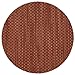 Redwood (Brick & Tan) Wipeable Charger-Center Round Placemat