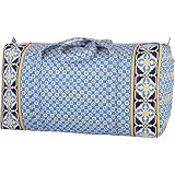 Vera Bradley Large Duffel Riviera Blue
