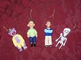 Jeff Dunham Ornaments Peanut Achmed Walter Bubba J 2009