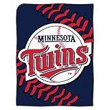Northwest Minnesota Twins Big Stitch Royal Plush Raschel