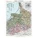 Historische Karte: Provinz Ostpreussen um 1910 (Plano): Provinz Ostpreussen. Carl Flemmings Generalkarten No. 3.