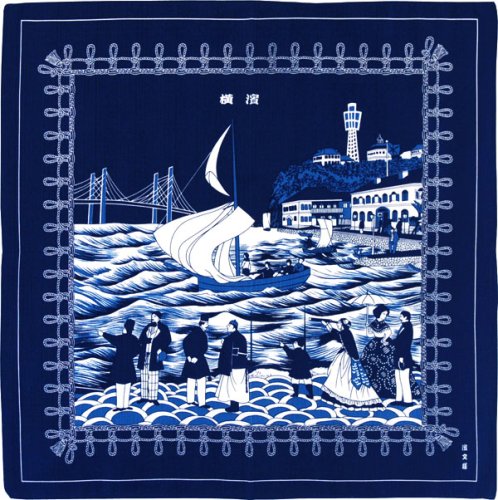 ふろしきや 風呂敷 横浜（50cm）