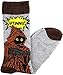 Star Wars Jawa Utinni! Men's Crew Socks Shoe Size 6-12 Grey