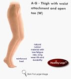 503W Sigvaris Thigh w/waist Attachment 30-40mmHg M2 Beige