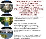 The Down and Dirty How To Earn Extra Money, Marketing and Success Principles for Power Hammers Web Biz 3 CD Course