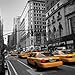 nexxt Shutter City Canvas Prints, NY Taxis, 12 by 12-Inch