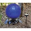 Solar Ribbon Gazing Ball Stand