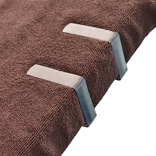 OPCC Set of 8 Durable Stainless Steel Tablecover Table Cloth Clip Clamps for Home Party and Picnic, 1PCS Opcc Sticky Notes included
