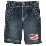 Toddler Boys' Denim Shorts - Dark