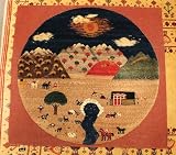 風景画のような円形ギャッベ