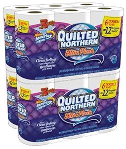 Quilted Northern Ultra Plush, Double Rolls, 24 Count