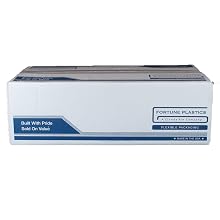 Fortune Plastics EnviroPlas High Density HDPE Biodegradable Waste Can Liner, Star Seal