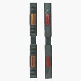 Custom Accessories 97772 Door Edge Guard With Reflectors