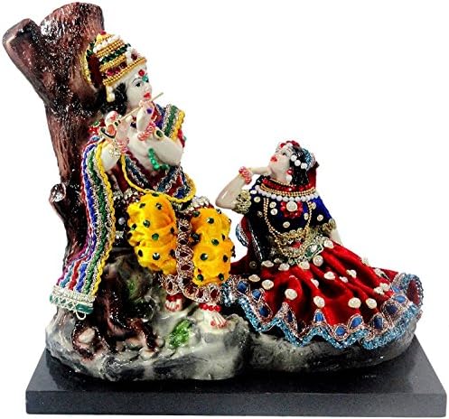 Paras Magic Sitting Radha Krishna Statue