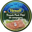 Henaff French Pork Pate de campagne, Country Pate - 130 grams