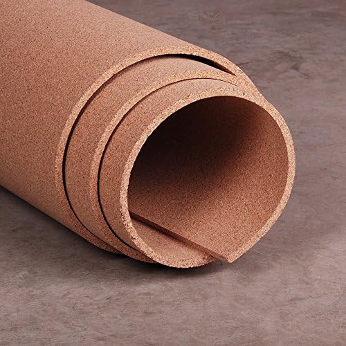 Manton CorkCork Roll - 4' x 4' x 3/8", Manton Cork Premium Facing Grade Material, 100% Natural