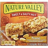 Nature Valley Sweet & Salty Nut Granola Bars - Peanut - 1.24 oz - 6 ct