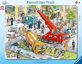 Produkt-Bild: Ravensburger 06768 - Rettungseinsatz, 39 Teile Rahmenpuzzle