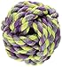 Flossy Chews Monkey Fist Ball, Small, 3-3/4-Inch