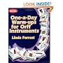 One-a-Day Warm-ups for Orff Instruments (Reproducible Student Parts)