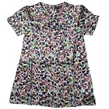 Silk Leaf Print Girls Dress by Simple Kids