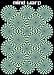 Mind Warp Circles by Unknown. ART POSTER ON CANVAS with 1 1/2 inch deep bars. 23.34 inches width by 35.19 inches height. Highest Quality Art Poster Print