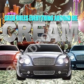 8x8 Club Cream Hip Hop Background Backdrop
