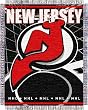 NEW JERSEY DEVILS 48"x 60" Triple Woven Jacquard KNIT THROW BLANKET