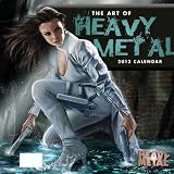 2012 Art of Heavy Metal Wall calendar