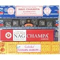 R�ucherst�bchen NAG CHAMPA 4er-Set - Satya, Goloka, Superhit, Gold