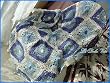 Vintage Style Hand crochet Cotton/Linen Throw blanket B