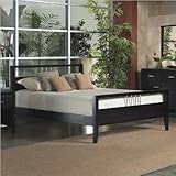 Modus Furniture Nevis Queen Size Platform Bed, Espresso