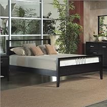 Hot Sale Modus Furniture California King Nevis Platform Bed, Espresso
