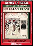 Georgia Bulldogs 2012 Vintage Football Calendar