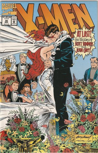 X-Men #30 The Wedding of Jean Grey and Scott Summers March 1994