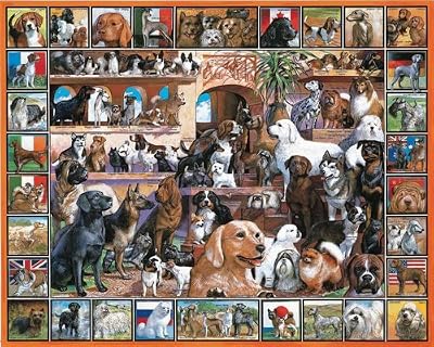 White Mountain Puzzles World of Dogs
