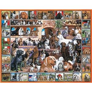 White Mountain Puzzles World of Dogs
