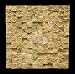 Noce 1X1 Travertine Split-face Mosaic Tile