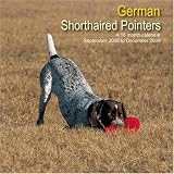 German Shorthaired Pointers 2009 Wall Calendar