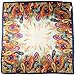 corciova® Women's Designer Square Silk Like Paisley Hair Scarves 35x35 Gift