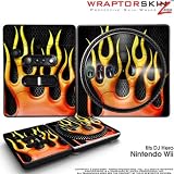 DJ Hero Skin Metal Flames fits Nintendo Wii DJ Heros (DJ HERO NOT INCLUDED)