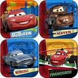 Disney Cars 2 Party Cake/Dessert Plates 8ct