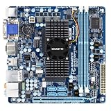 GIGABYTE AMD Fusion AMD Dual Core E-350 Processor Hudson-M1 MiniITX Single-DDR3(Max 8GB) AMD HD6310 PCI-E 8ch-DolbyHomeTheater USB2.0/3.0 SATA3 GbE Dual BIOS GA-E350N-USB3