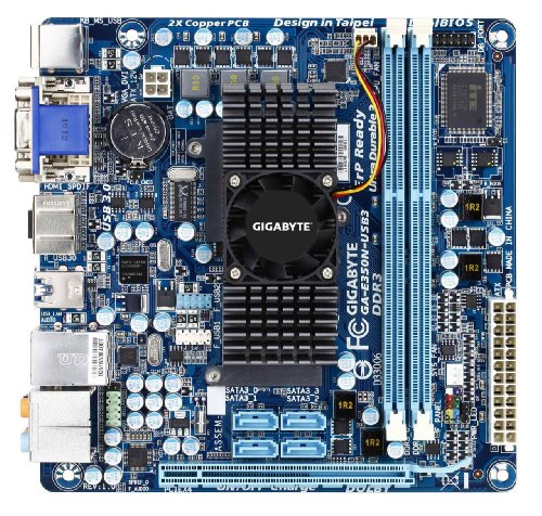 GIGABYTE AMD Fusion AMD Dual Core E-350 Processor Hudson-M1 MiniITX Single-DDR3 (Max 8GB)AMD HD6310 PCI-E 8ch-DolbyHomeTheater USB2.0/3.0 SATA3 GbE Dual BIOS GA-E350N-USB3の表紙
