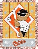 MLB Baltimore Orioles Baby Blanket