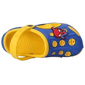 Toddlers Spider Man Sandals Clogs Lightweight Kids Garden Shoes