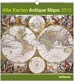 2012 Antique Maps Poster Calendar 61b5l xzMGL. SL160 2012 Antique Maps Poster Calendar