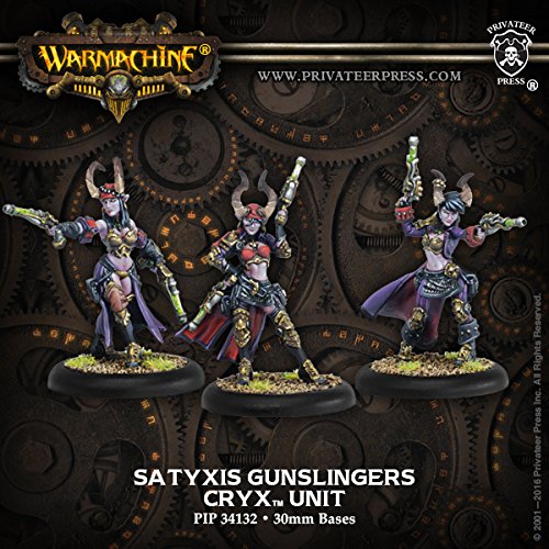 Warmachine Cryx Satyxis Gunslingers