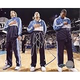 Steiner Sports NBA Jason Kidd First Game Back with Mavericks National Anthem Autographed 8-by-10-Inch Photograph
