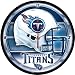 Tennessee Titans Round Clock